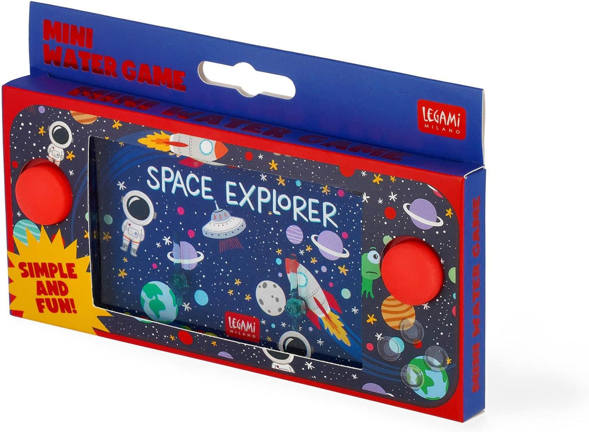 Legami Mini Wasserspiel Space, 15,2x7 cm, ohne Batterien