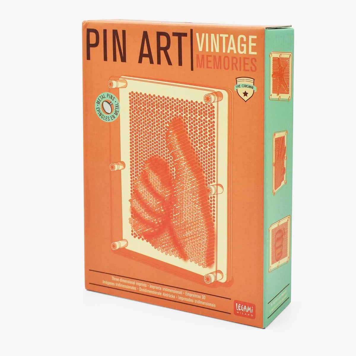 LEGAMI Pin Art – 3D-Abdruck-Nagelbrett im Retro-Stil