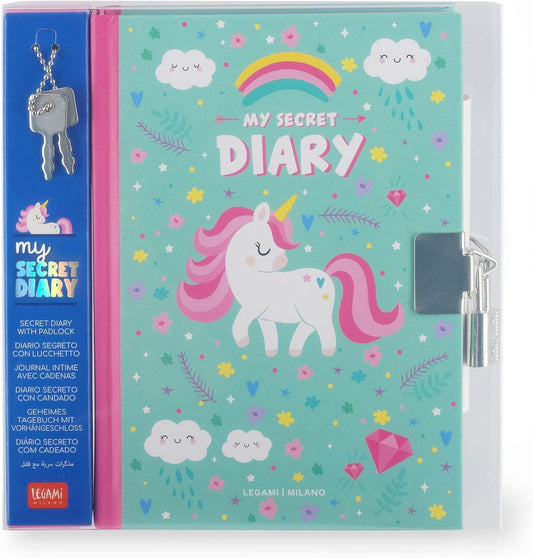 Legami Tagebuch mit Schloss Unicorn 328 Seiten 11×15,5 cm