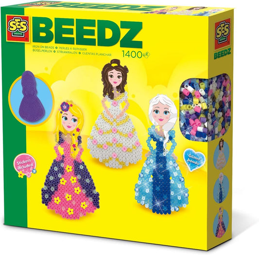 SES Beedz Bügelperlenset Prinzessinnen - Kreatives Bastelset