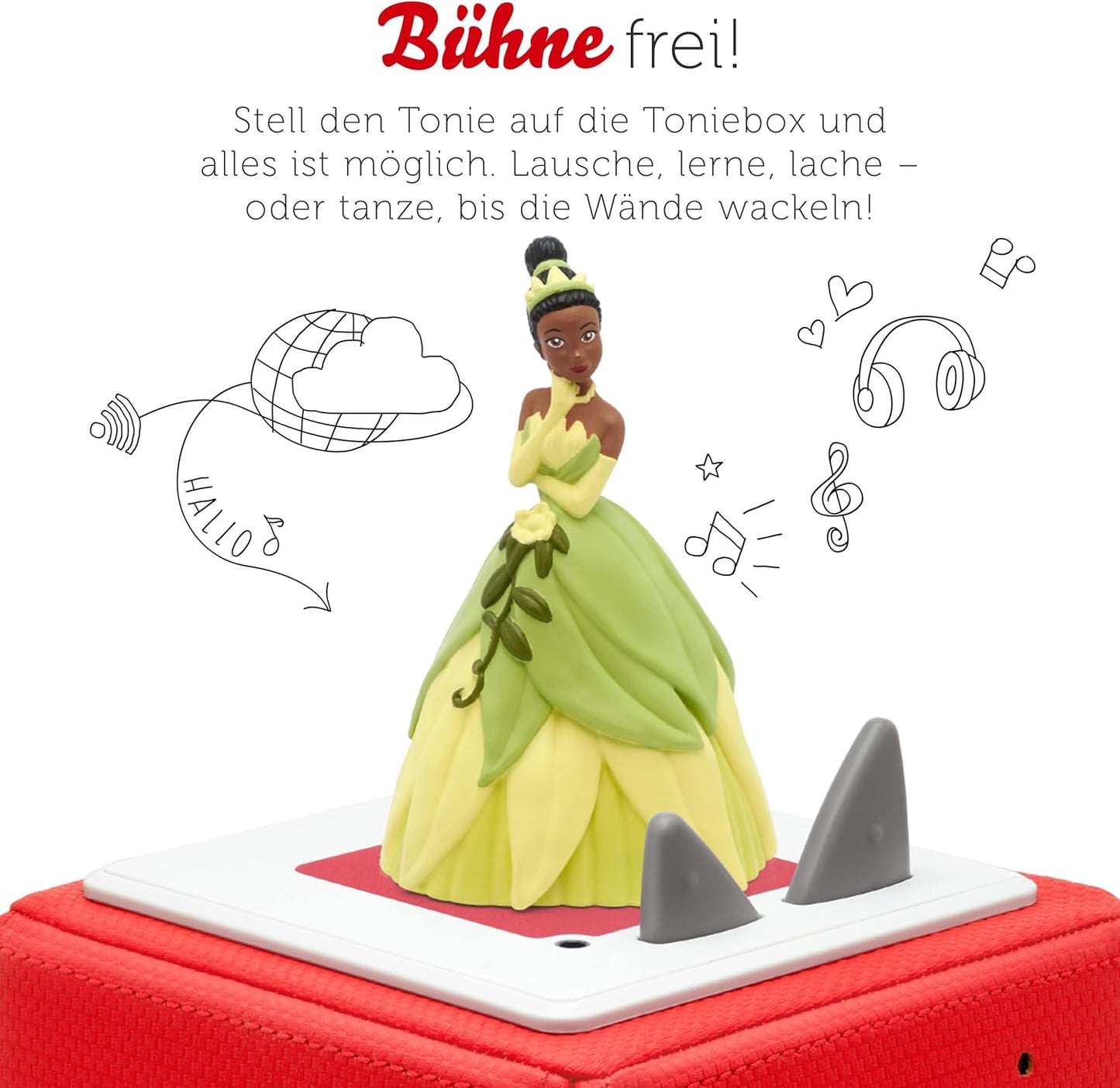 tonies Disney Küss den Frosch - Hörspiel ab 4 Jahren