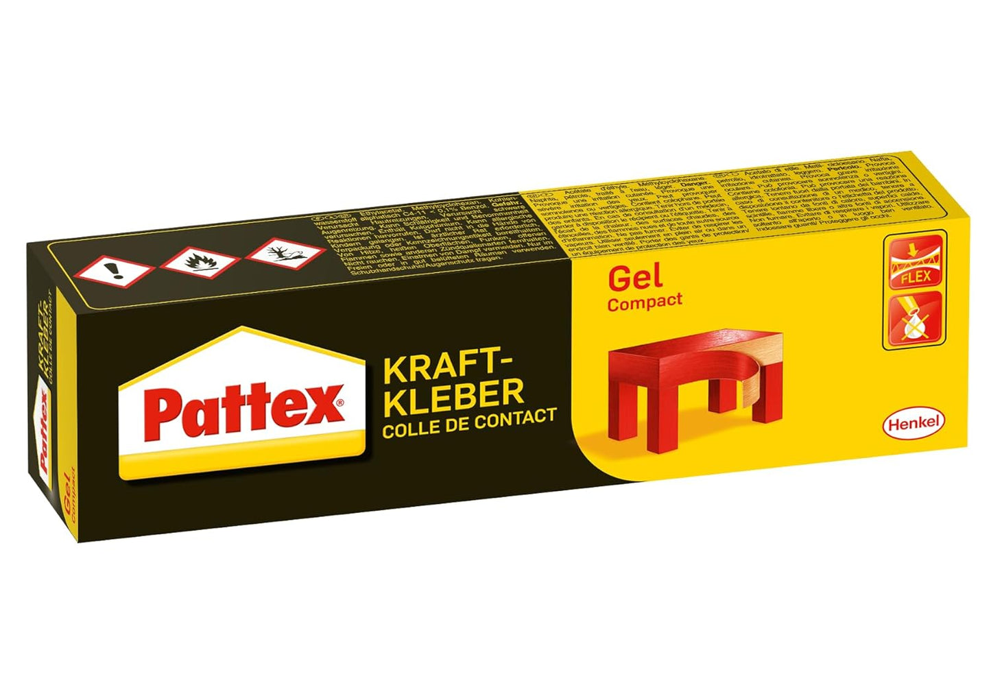 Pattex Compact Kraftkleber 50g – Universal-Gel-Kleber