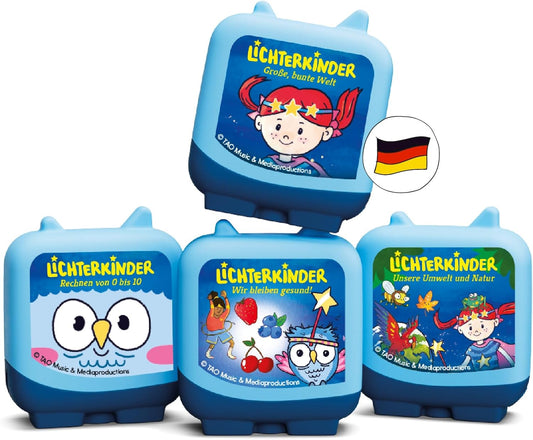 tonies® Clever Tonies Lichterkinder - Lernen mit LIKI und LUMI Set (4 Figuren)