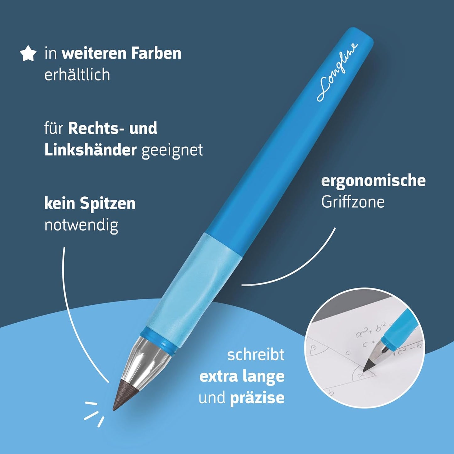 BRUNNEN Bleistift Longline Colour Code ohne Radiergummi