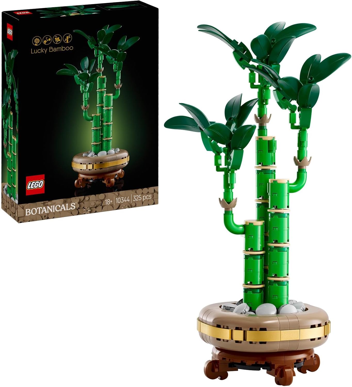 LEGO Botanicals Glück-Bambus 10344 | Kunstpflanze