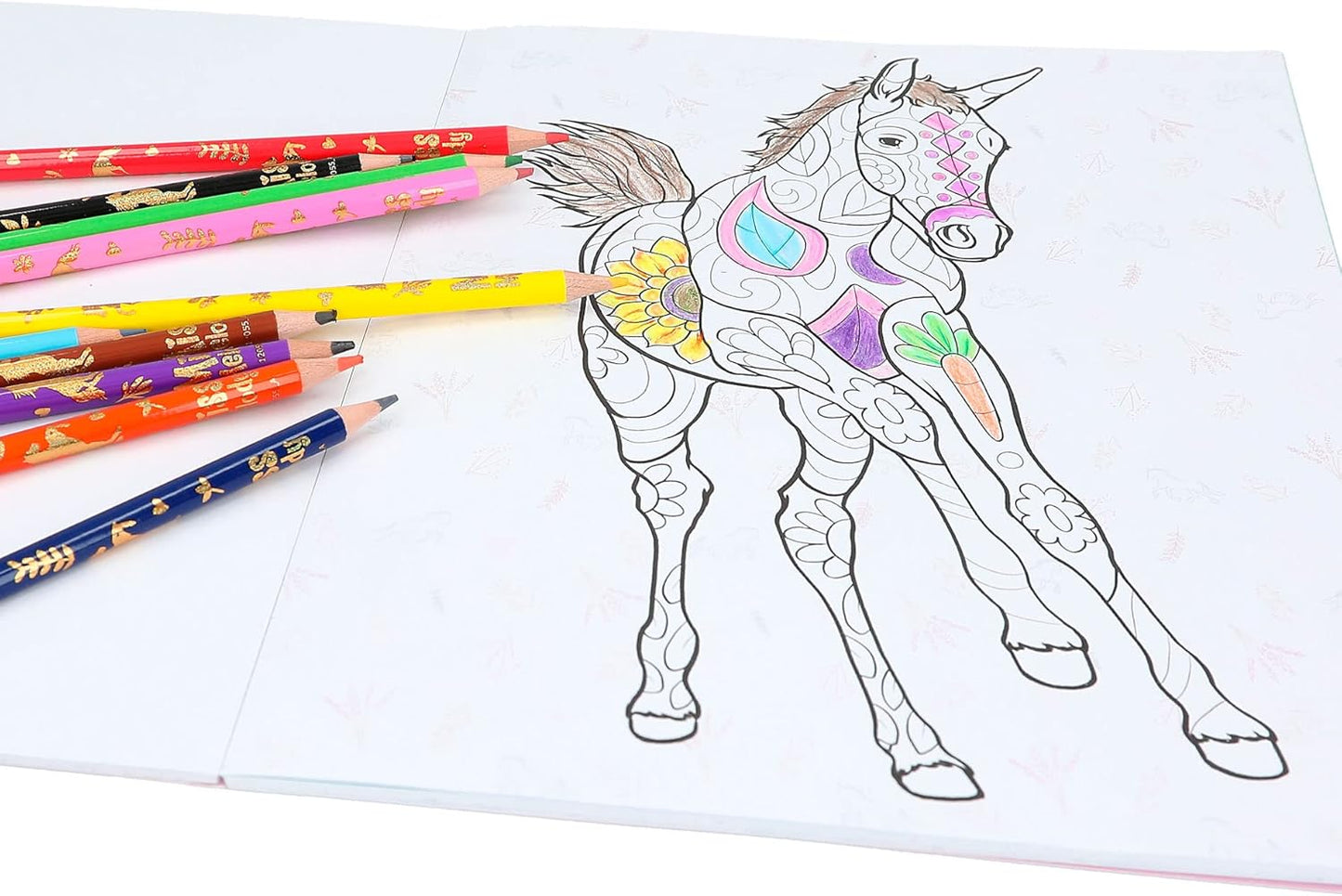 Malbuch von DEPESCHE - Kreative Ausmalbilder für Kinder