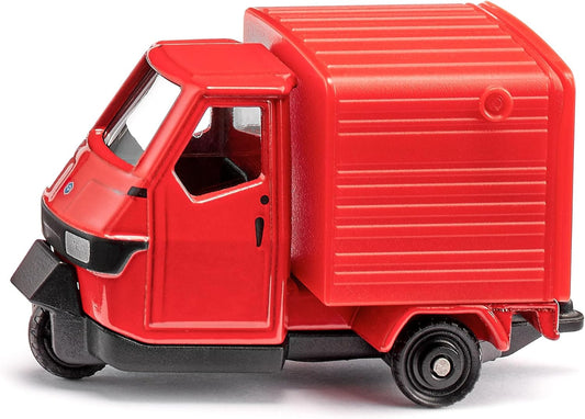 SIKU Piaggio Ape 50 - Kultiges italienisches Dreirad-Modell in Rot