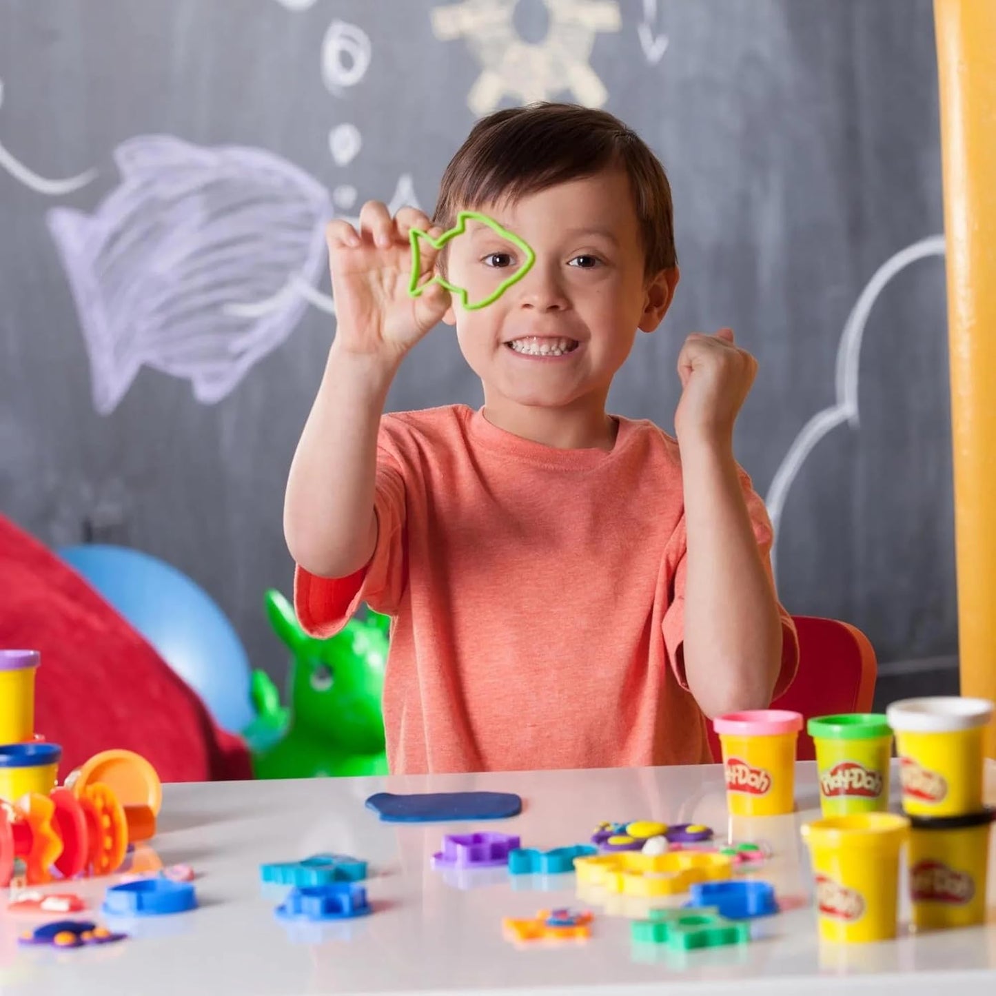 Play-Doh Kreativbox - 30+ Werkzeuge & 10 Dosen Knete