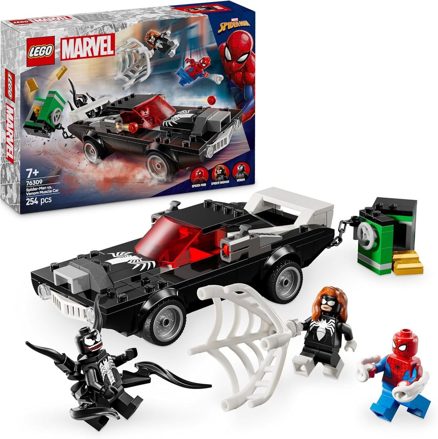 LEGO Marvel Spider-Man vs. Venom Muscle Car (76277)