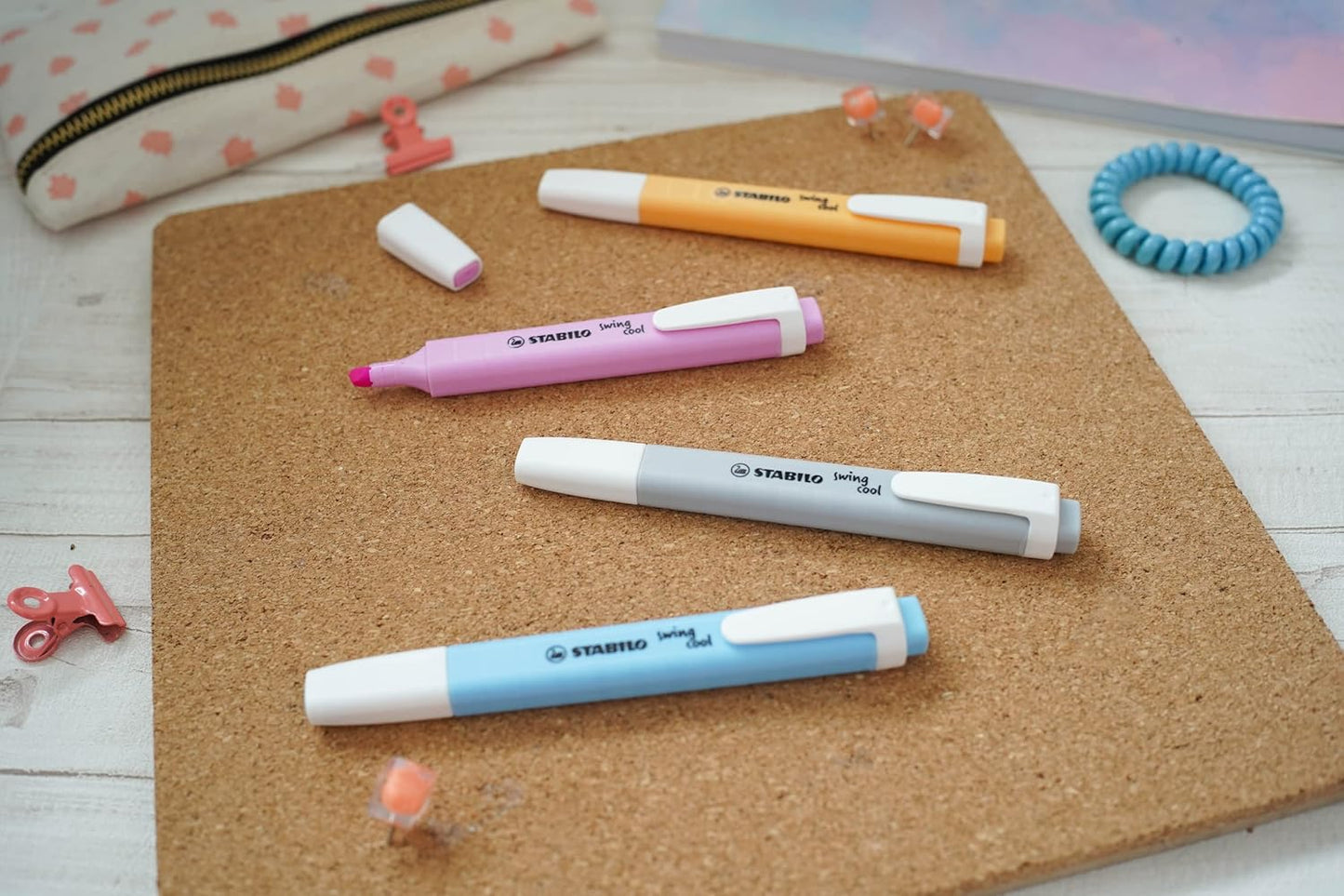STABILO swing cool Pastel Textmarker Fuchsie (275/158)