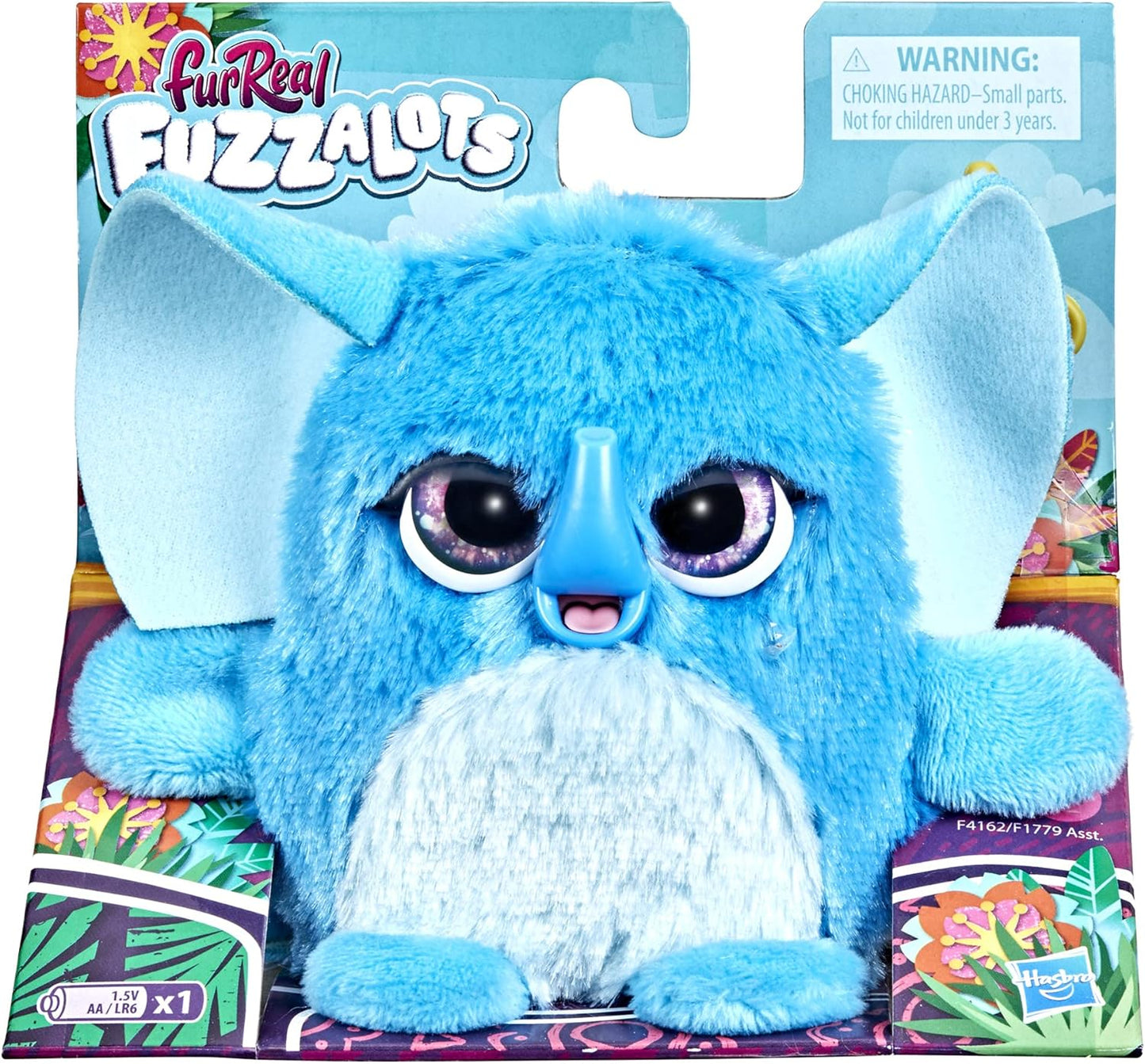 Hasbro FurReal FuzzaLots Elefant - Interaktives Plüschtier mit Farbwechsel