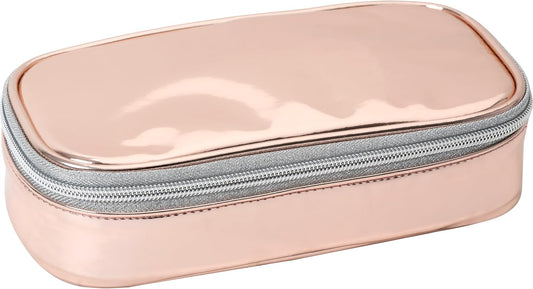 EBERHARD FABER Jumbo Federmäppchen - Spiegeloptik Pfirsich | Stylisch & Geräumig