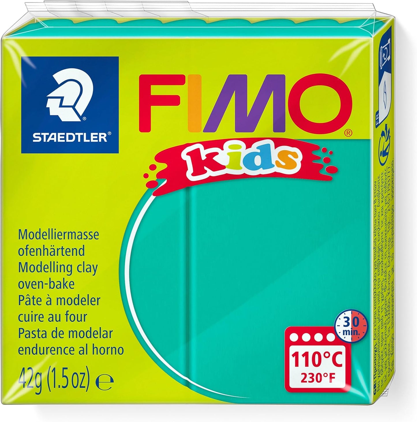 STAEDTLER FIMO kids Modelliermasse grün 42g - extra weich