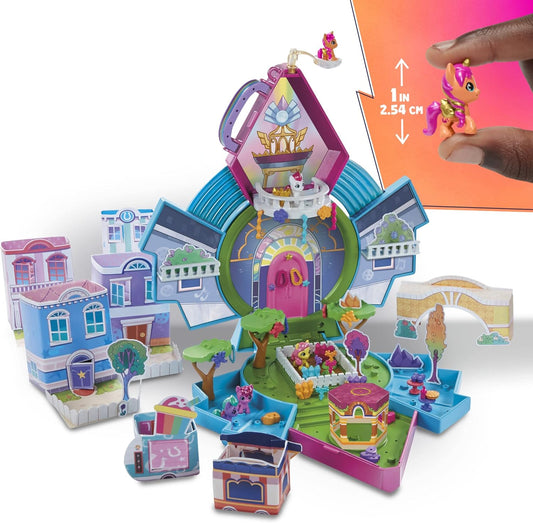 My Little Pony Mini-Kristallspielhaus mit 5 Sammelfiguren