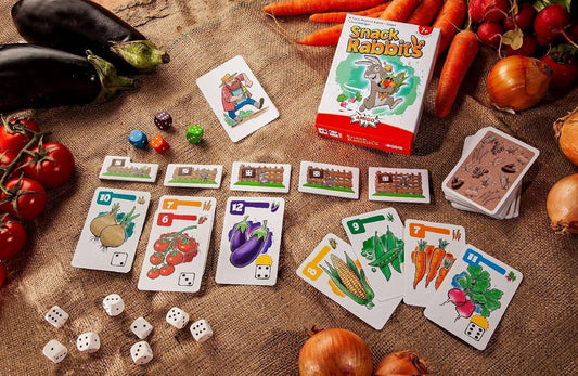 AMIGO Snack Rabbits Würfelspiel für 2–4 Spieler ab 7 J.