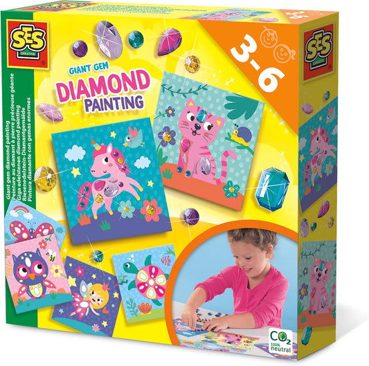 SES Creative Mega Edelsteine Diamond Painting Set