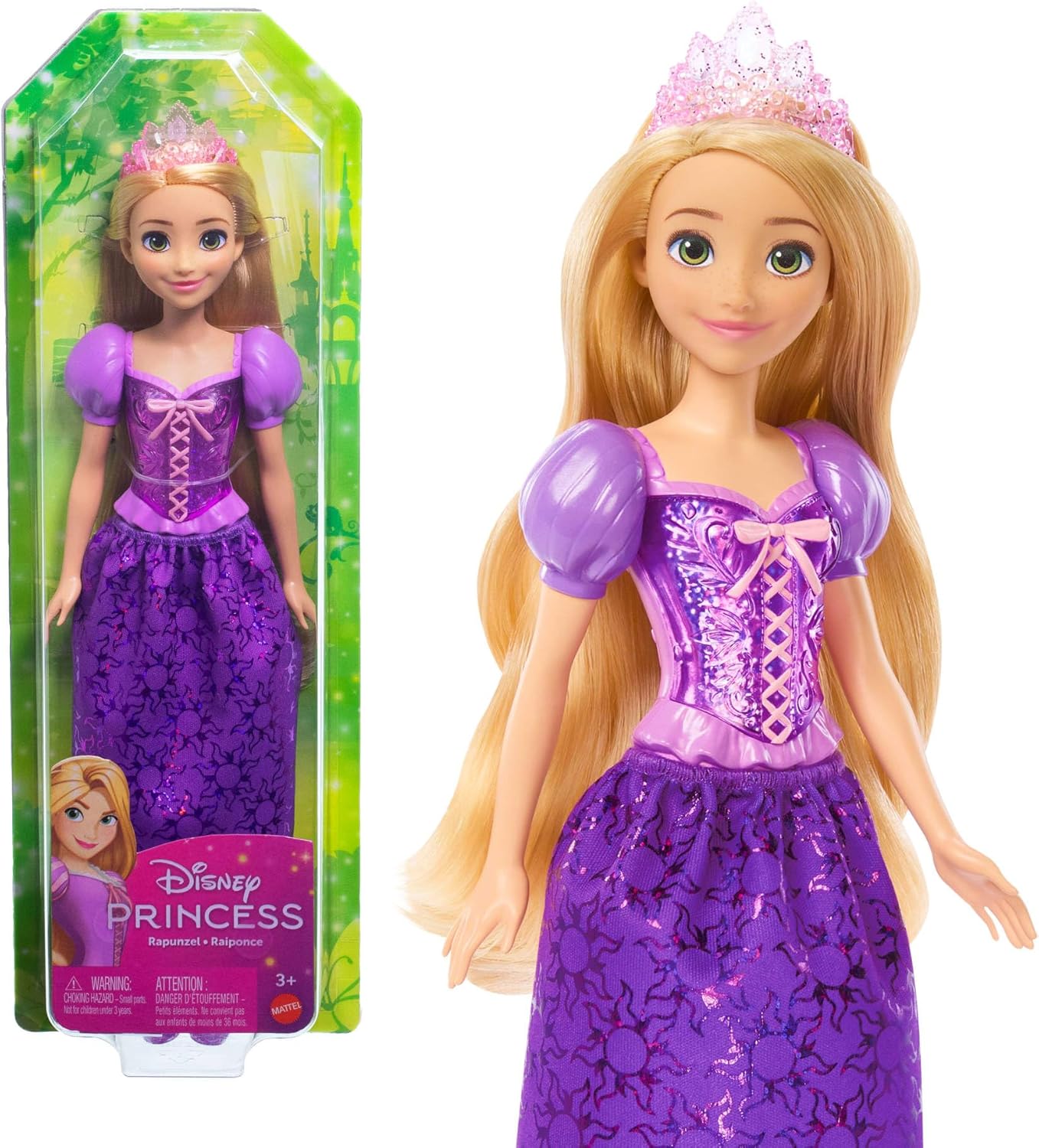 Disney Prinzessin Rapunzel Puppe - Neu verföhnt