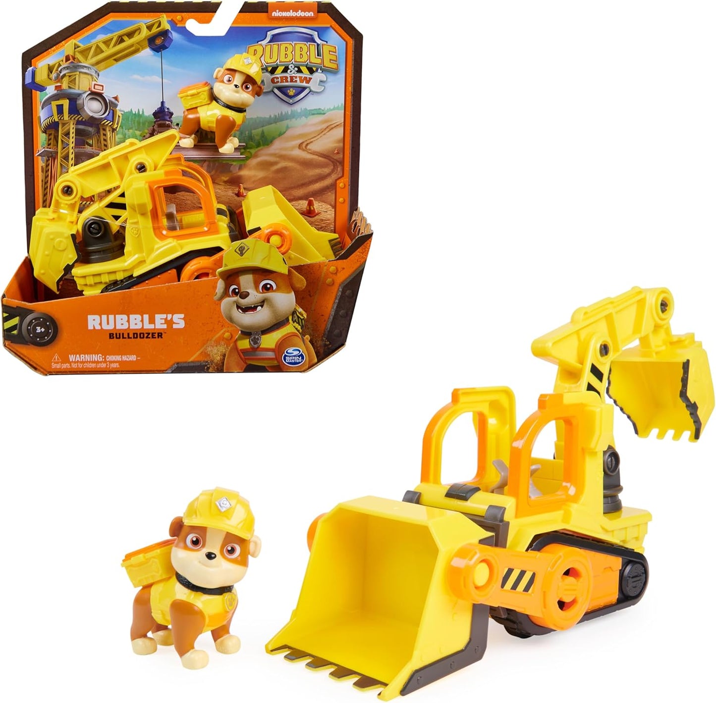Rubble & Crew Baufahrzeug mit Rubble Figur - Spin Master
