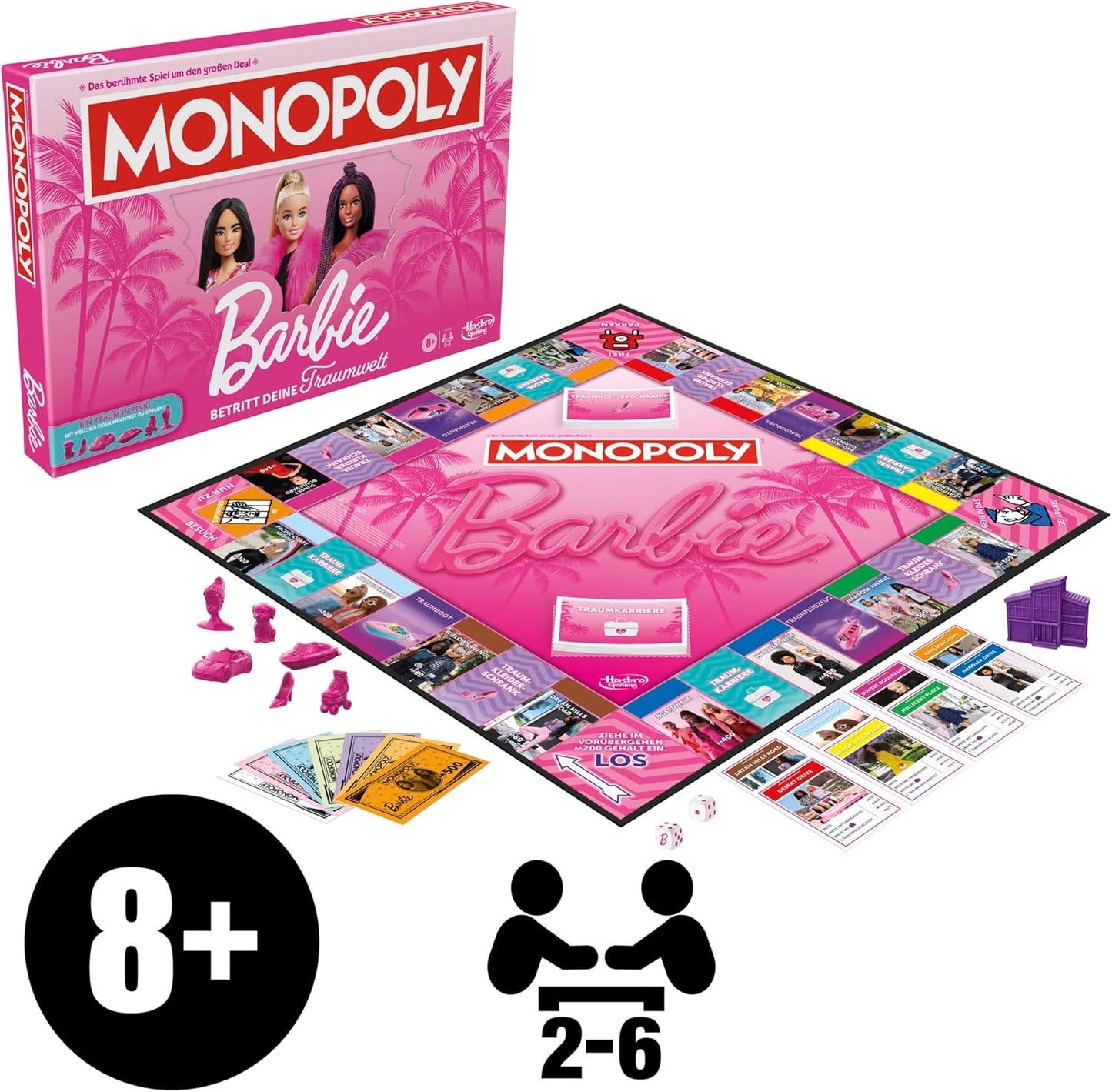 Barbie Monopoly - Das beliebte Brettspiel für Fans