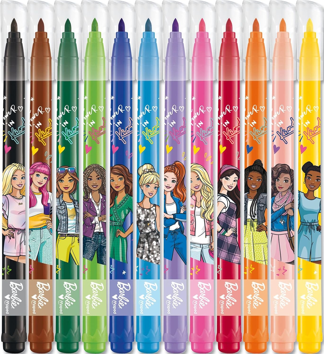 Maped Color Peps Barbie Filzstifte 12er Set