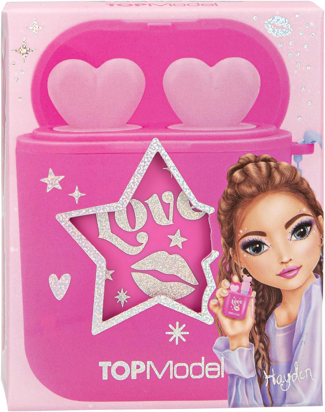 TOPModel Beauty and Me Lipgloss-Set - 3 duftende Lipglosses im stylischen Kopfhörer-Case