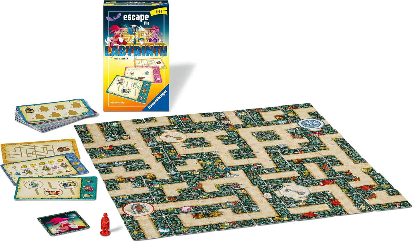 Ravensburger Escape the Labyrinth, Rätselspiel ab 5 Jahren