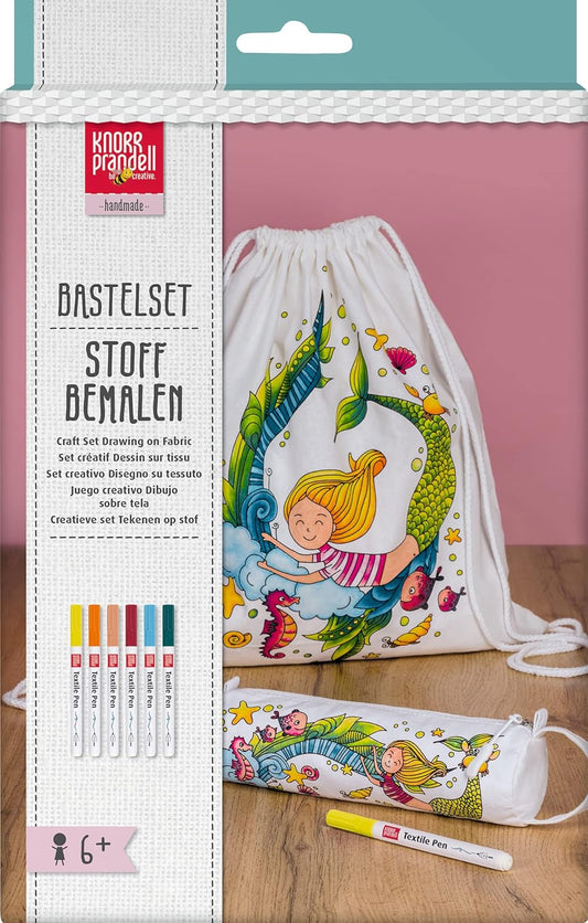 Kreatives Sport-Bastelset Meerjungfrau - Komplettset für Kinder