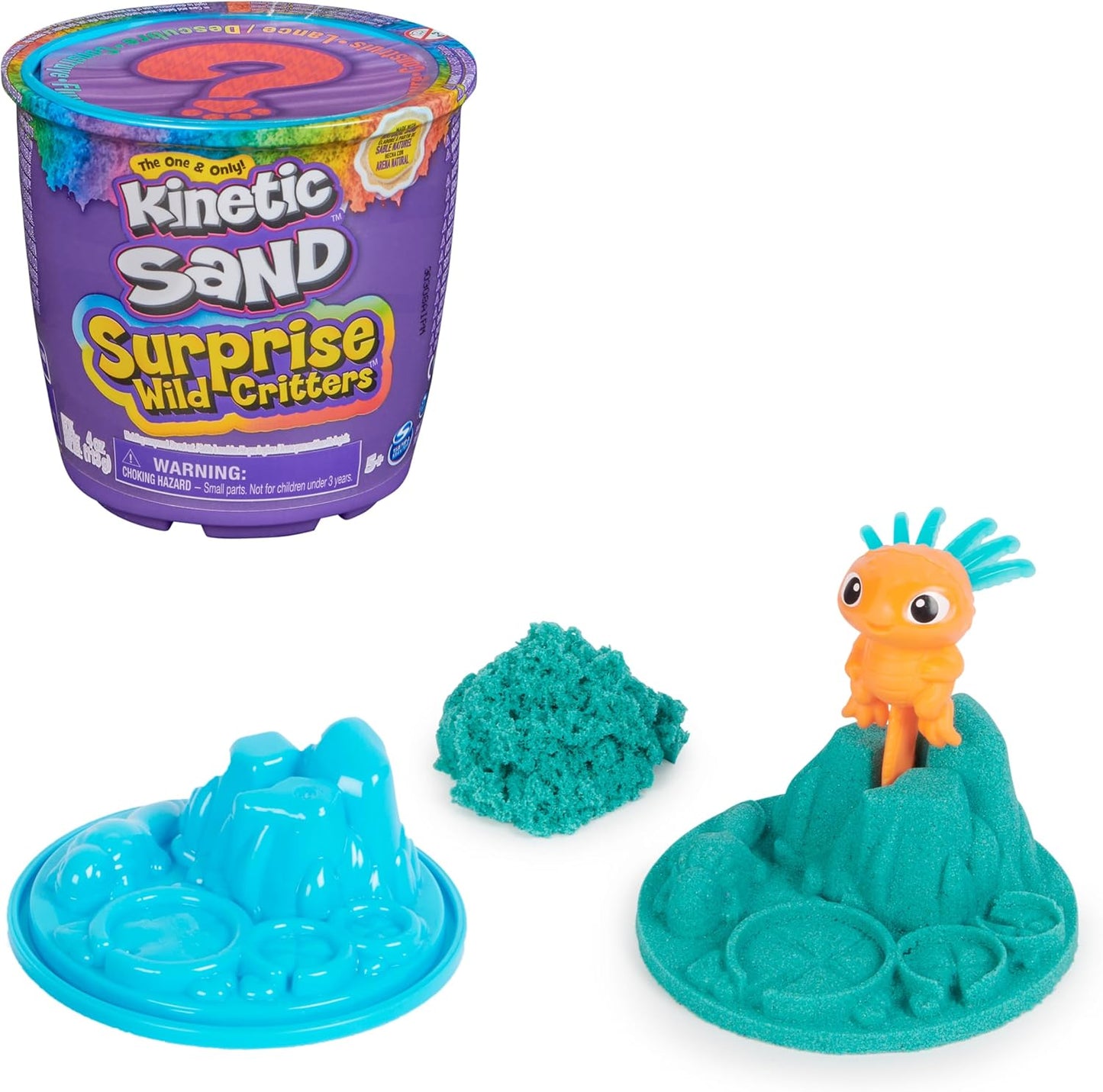 Kinetic Sand Surprise (113g) – 1 Artikel, Design zufällig