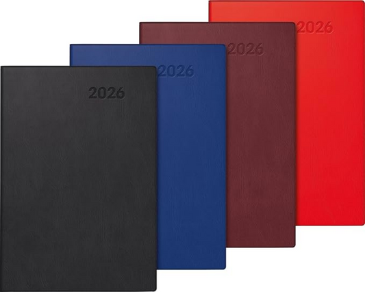 BRUNNEN Taschenkalender 2026 - 1 Seite/1 Woche, 96 Seiten