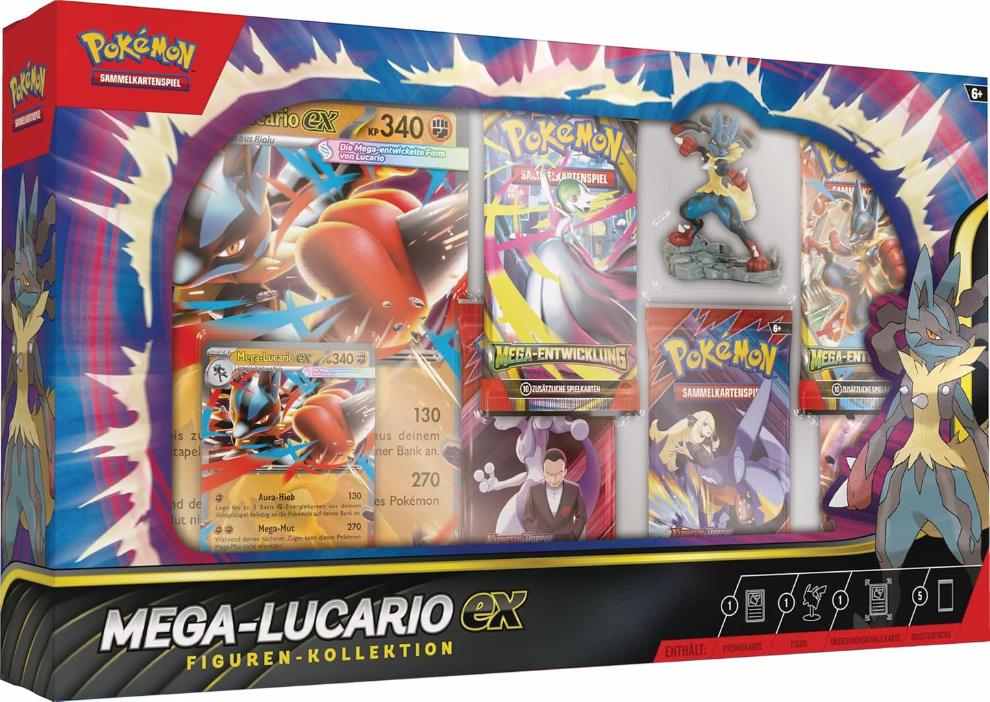 Pokémon Figuren-Kollektion Mega-Lucario ex