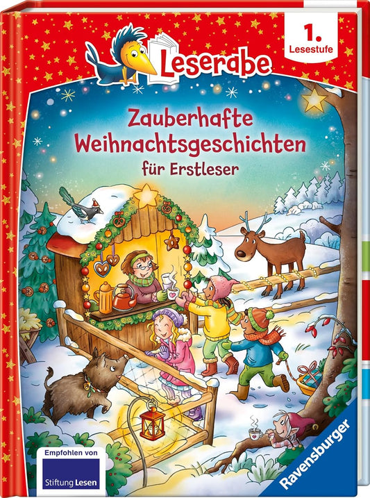 Zauberhafte Weihnachtsgeschichten - Erstlesebuch für Kinder ab 6 Jahren