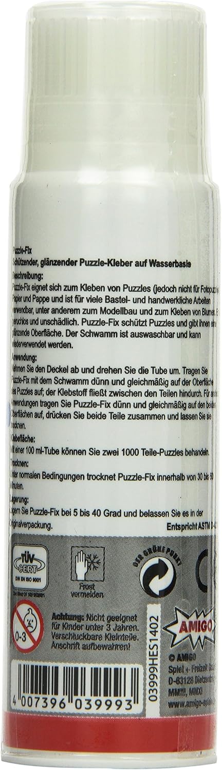AMIGO Puzzlekleber Fix12, 100 ml – für 2x1000 Teile