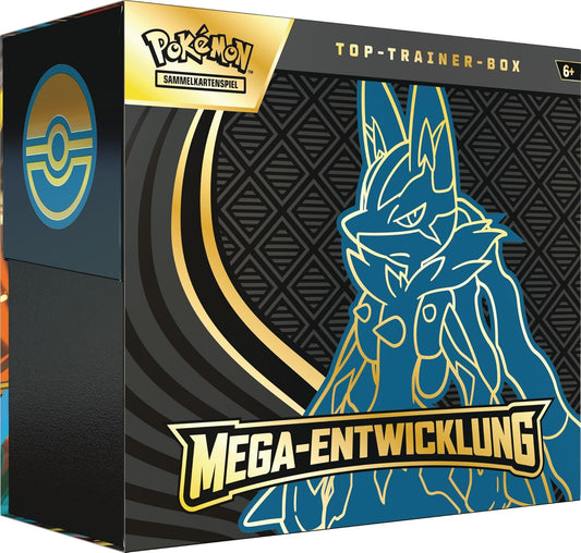 Pokémon Mega-Entwicklung Top-Trainer-Box mit 9 Boosterpacks
