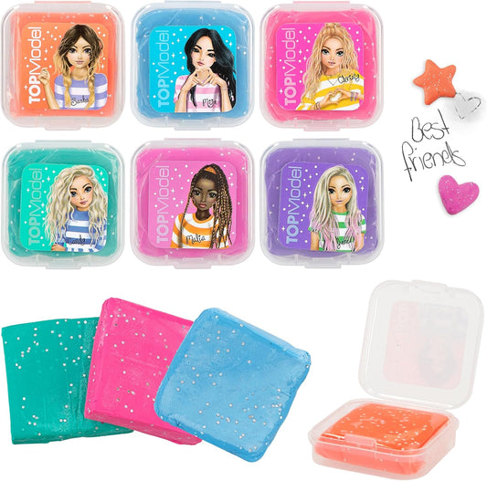 Depesche TOPModel Knetradiergummi Neon und Glitter Radiergummi