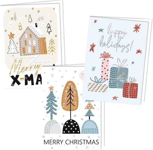 Diamond Painting Grußkarten FSC® Mix 70% (15 Stück)