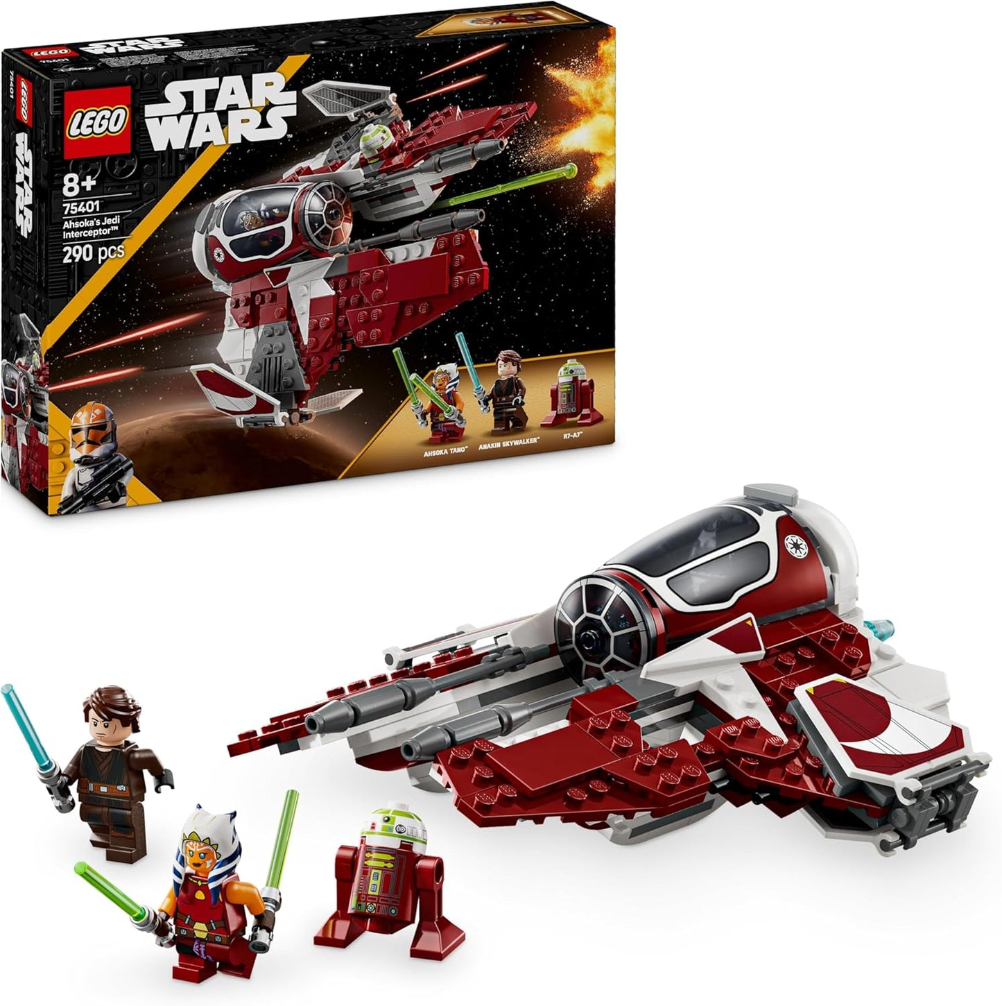 LEGO Star Wars Ahsoka Jedi Interceptor (75362) ab 8 Jahren