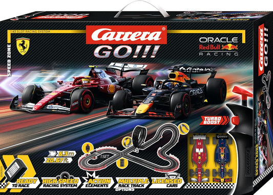 Carrera GO!!! Set Speed Zone - Rasante Action für kleine Rennfahrer