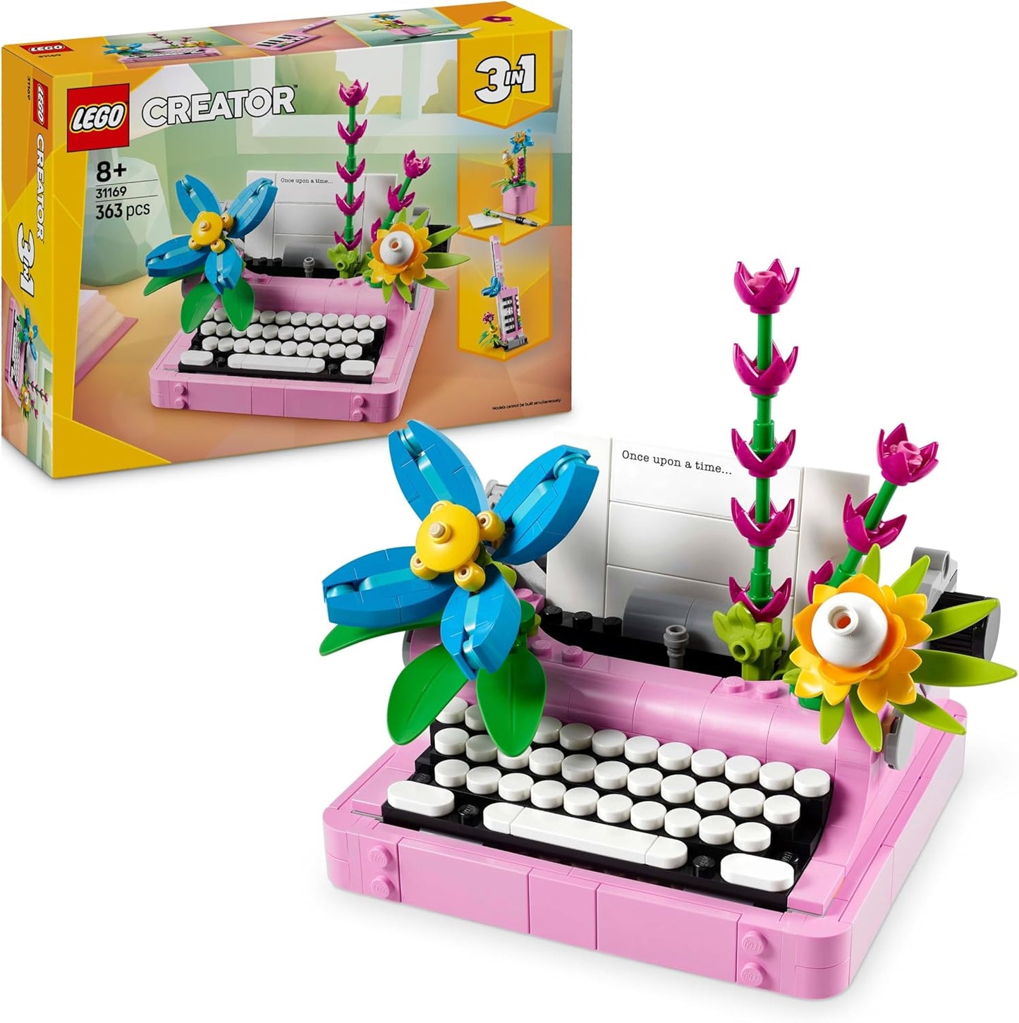 LEGO Creator Schreibmaschine mit Blumen (21327)