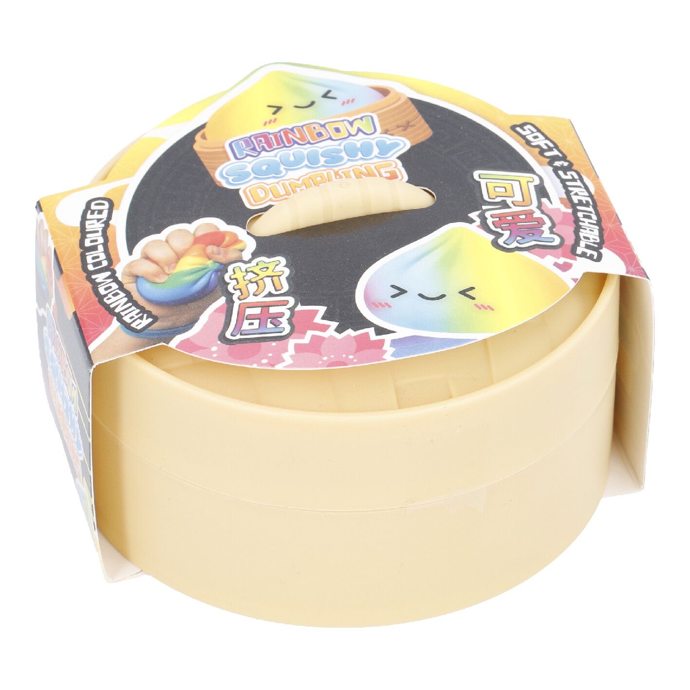 Squish Dumpling Blindbox 9,5 cm – 1 Figur, Design zufällig