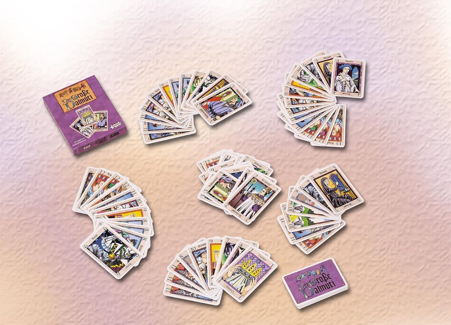 AMIGO Der Große Dalmuti – Kartenspiel, 4–8 Spieler