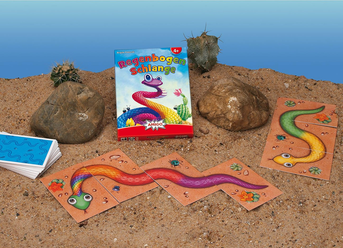 Regenbogenschlange – AMIGO Kartenspiel Grundschule