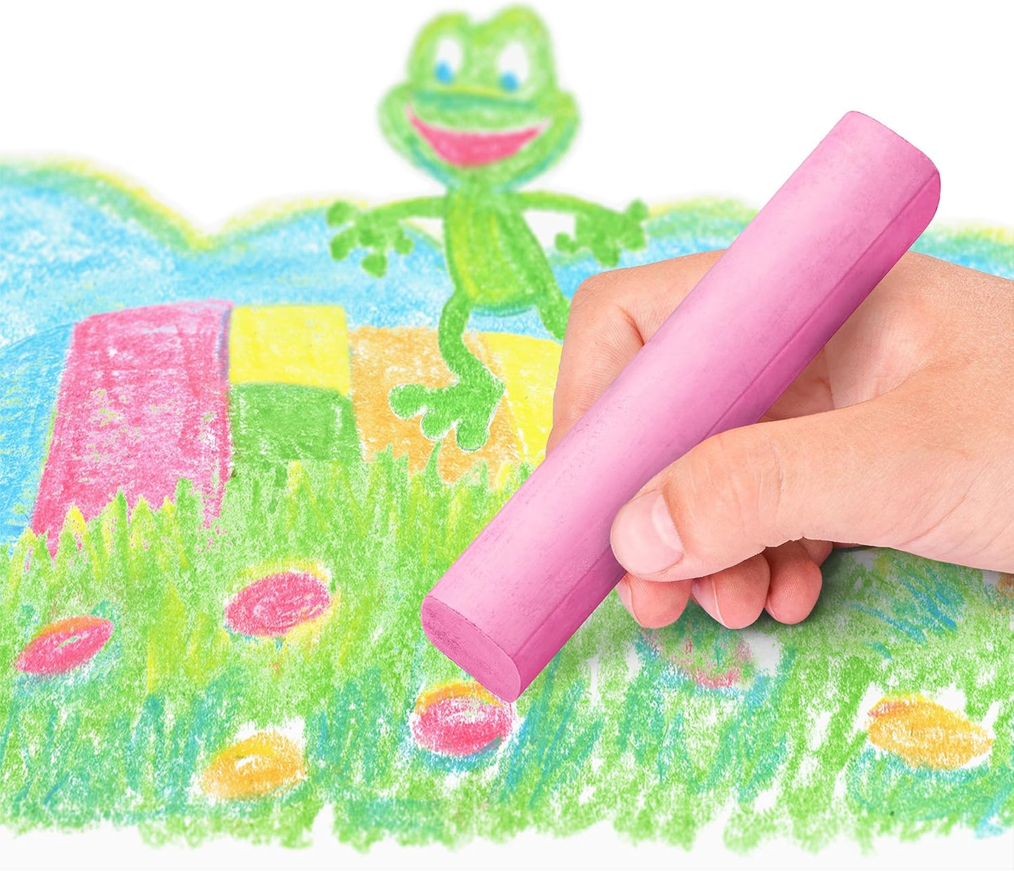 STAEDTLER Noris junior Straßenmalkreide 6er-Set farbig sortiert