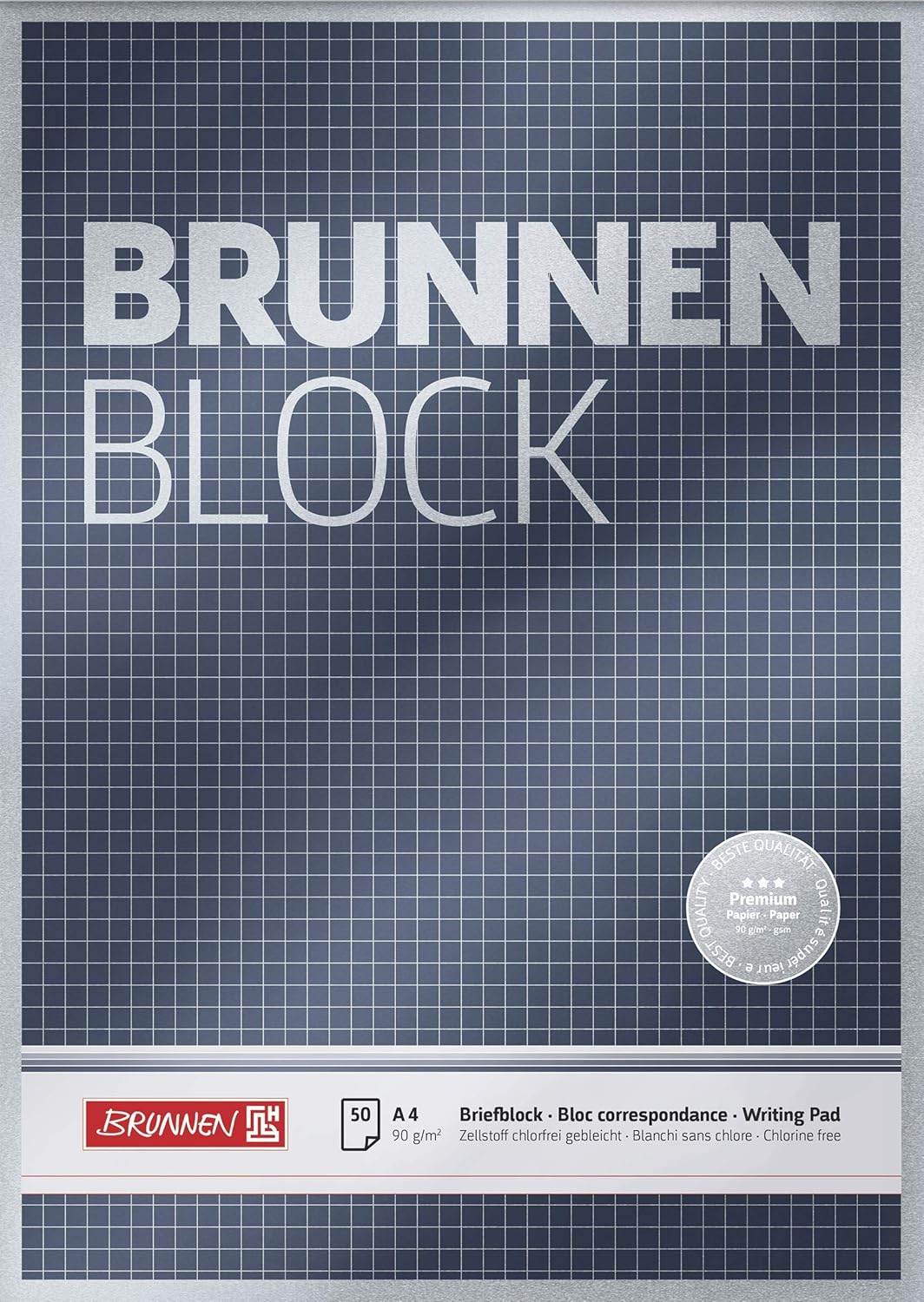 Premium Notizbuch A4 kariert - 90g Qualitätspapier für perfekte Schreiberlebnisse