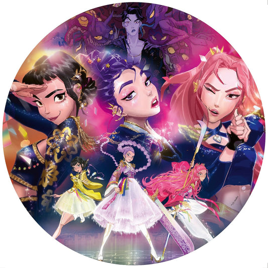 Ravensburger KPop Demon Hunters 500 Teile Rundpuzzle ab 14 J.