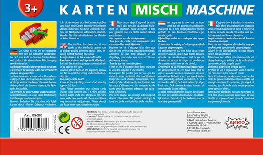 AMIGO Kartenmischmaschine Rot
