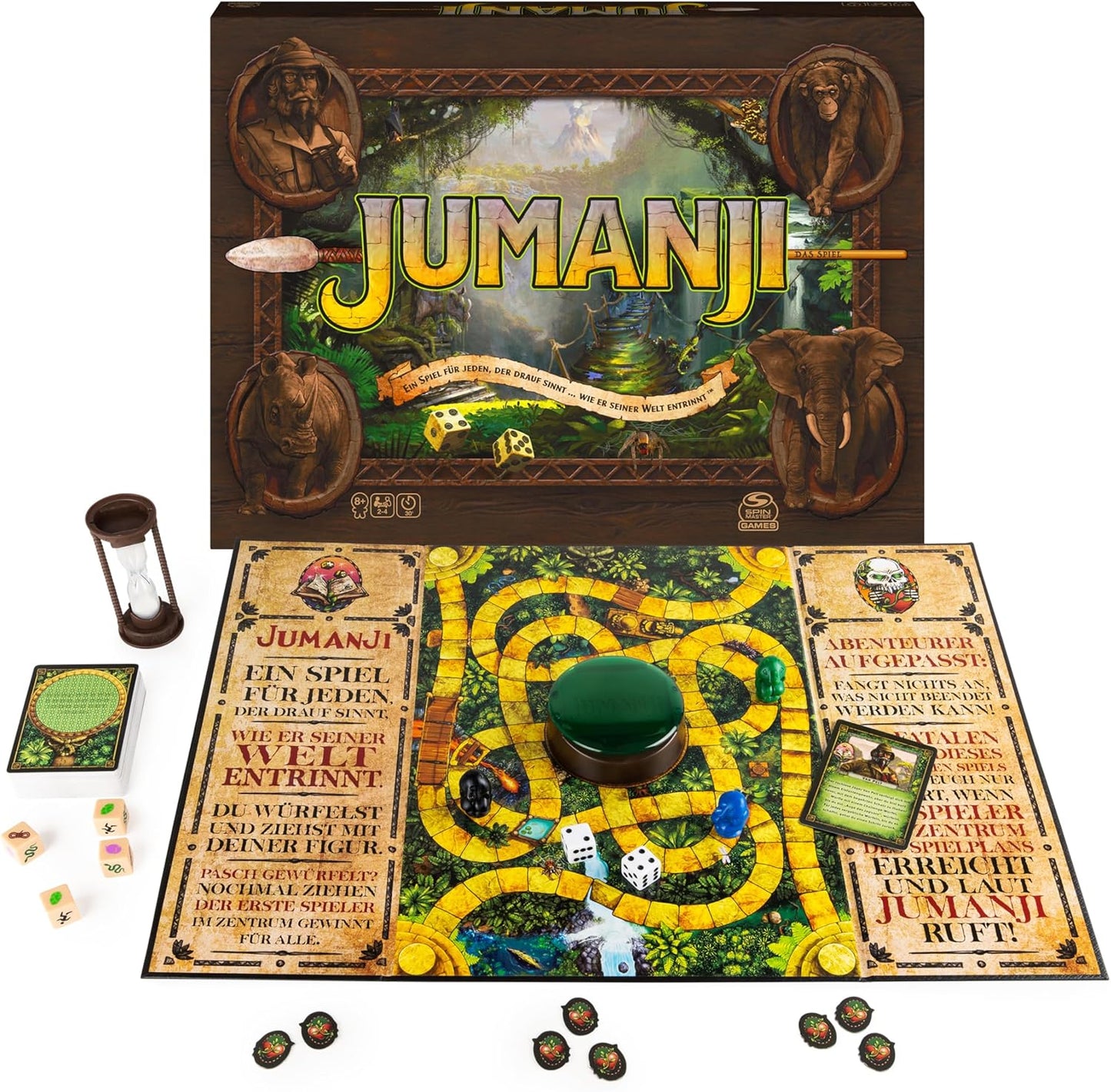 Jumanji - Spannendes Brettspiel von Spin Master