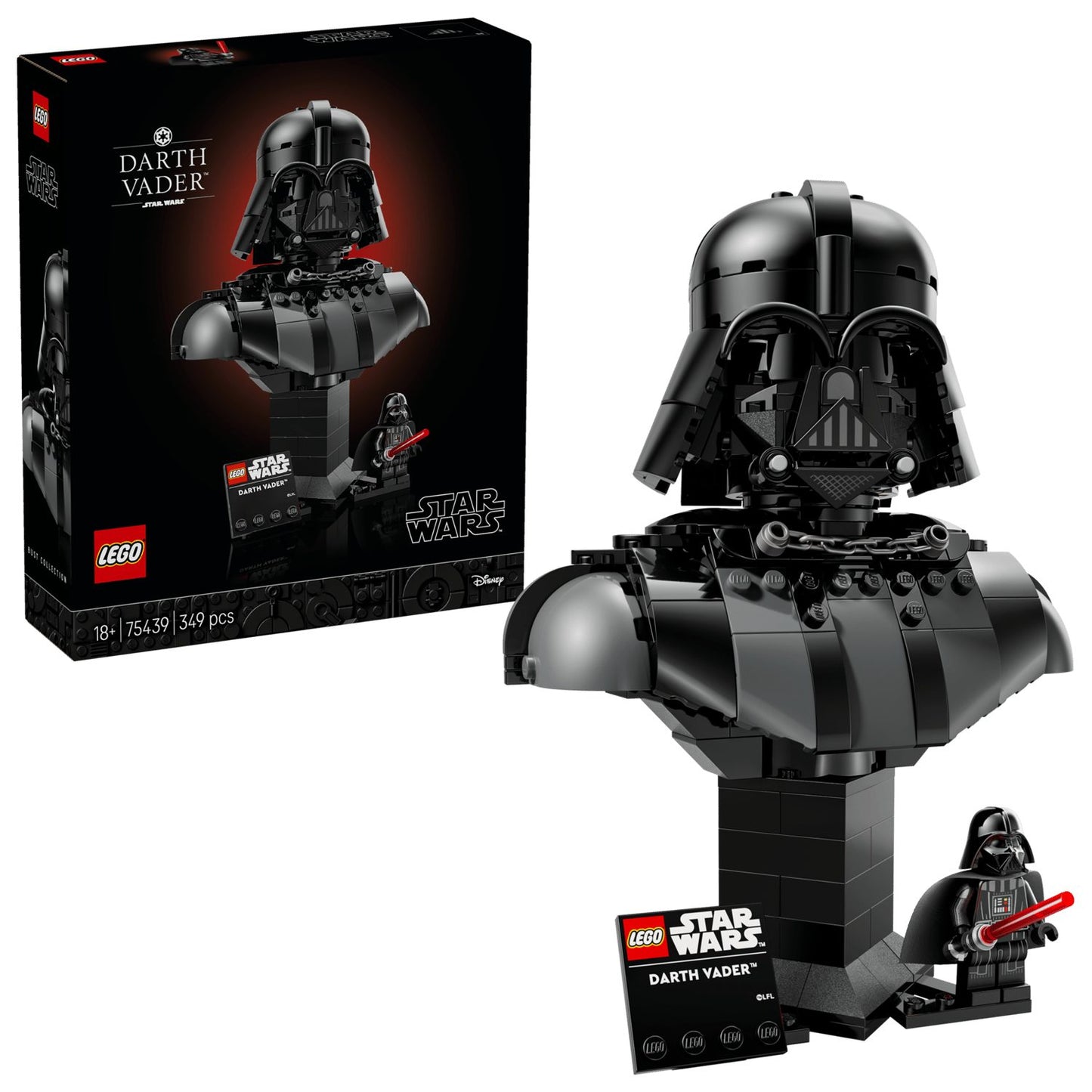 LEGO Star Wars 75439 Darth Vader Büste – 349 Teile