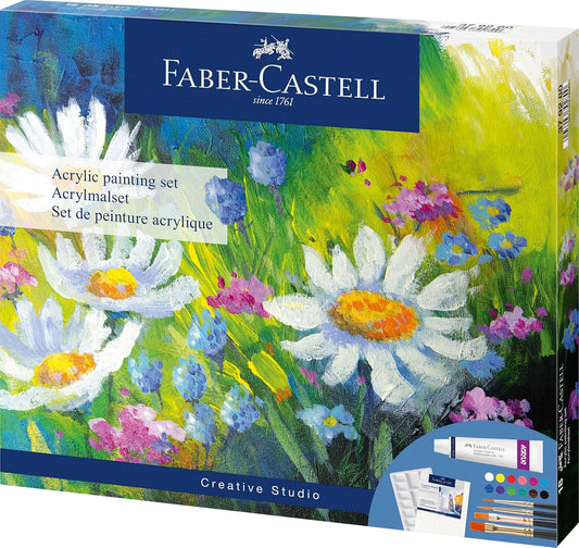 Faber-Castell Acrylfarbenset - Kreative Malfarben