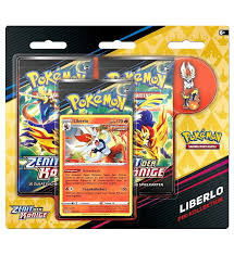Pokémon - Zenit der Könige: Pin Kollektion - Liberlo (deutsch) - 3 Booster Packs