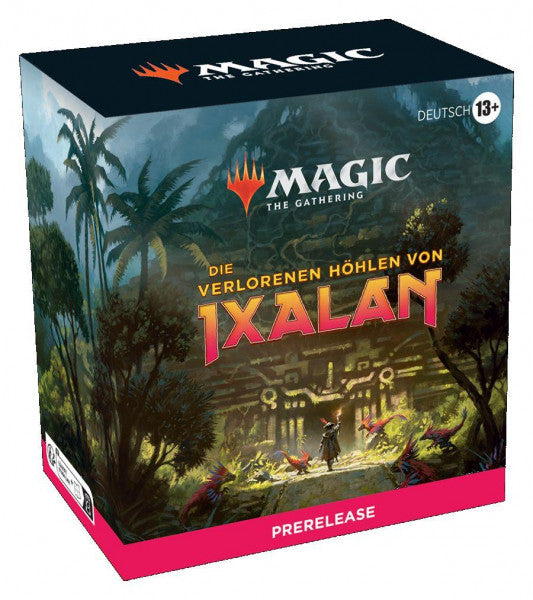 Magic the Gathering - Die verlorenen Höhlen von Ixalan  - 6 Booster Packs (deutsch) Prerelease Box